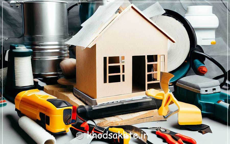 بازسازی خانه و تعمیر تجهیزات و لوازم خانگی