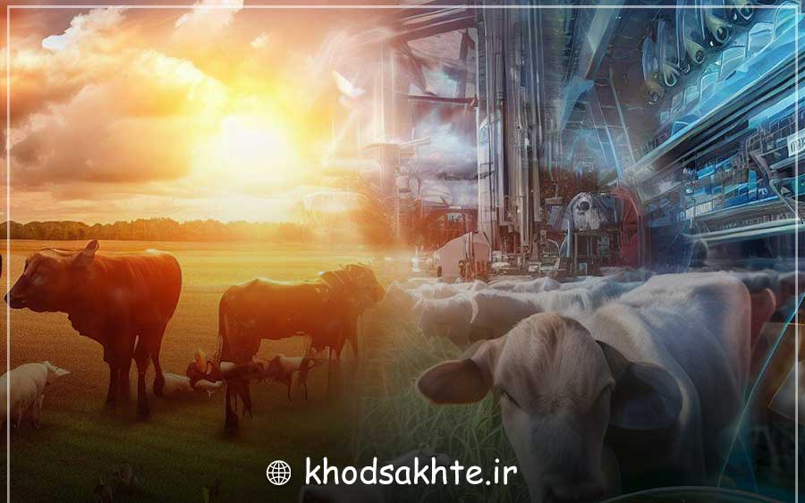 کشاورزی و دامداری به روش علمی و روز دنیا