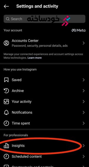 نحوه مشاهده Insights در اینستاگرام