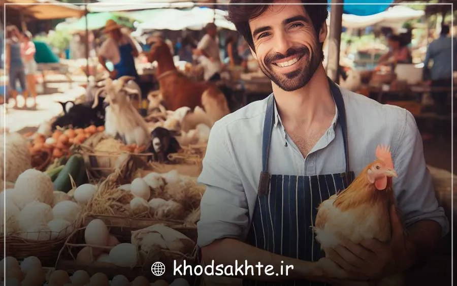 Sale of livestock and poultry products