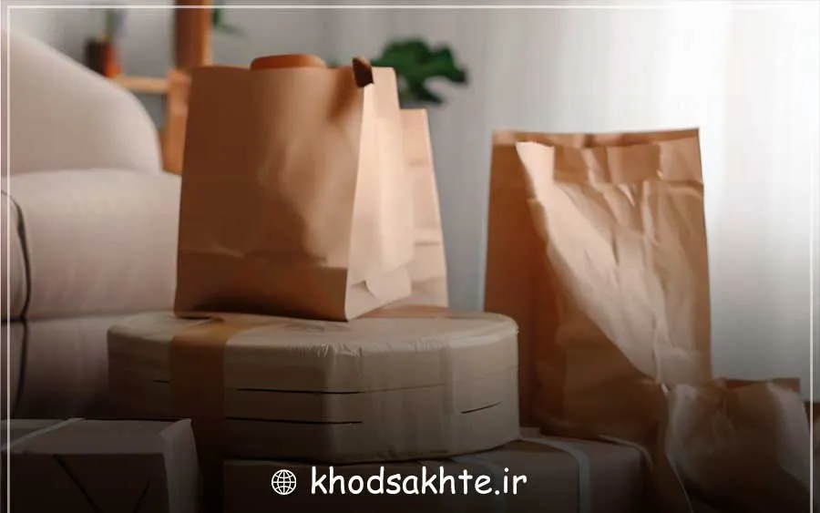 بسته‌بندی محصولات مختلف در خانه