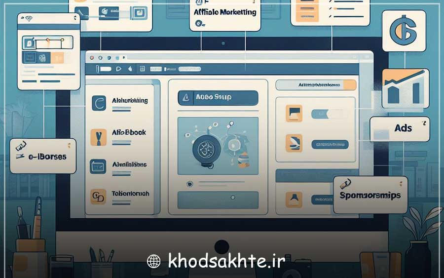 Making money through an internet site