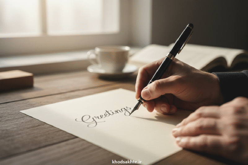 متن احوال پرسی با کلاس