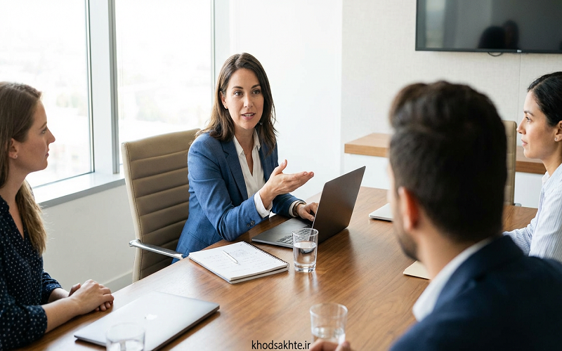 نحوه صحبت در جلسات اداری