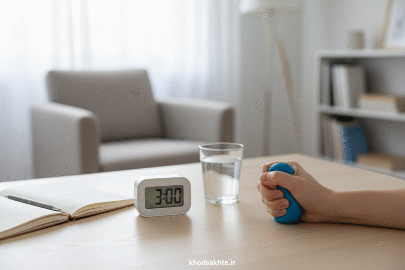 تمرین کنترل خشم