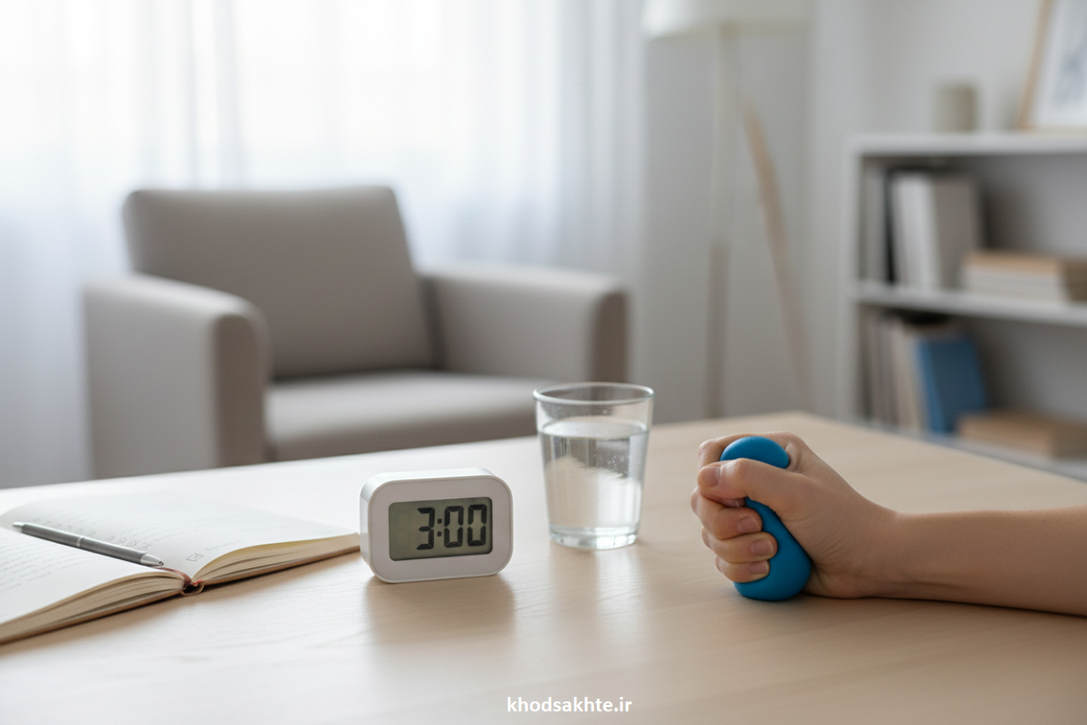 تمرین کنترل خشم